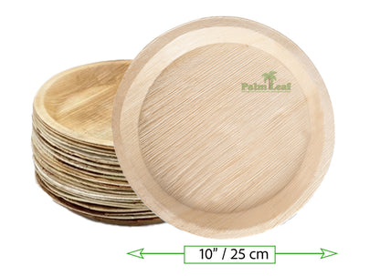 B2B: Deep Round Plates - Areca Palm Leaf Plate