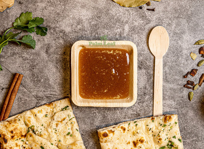 4" Square Bowl (Small, Palm Leaf)