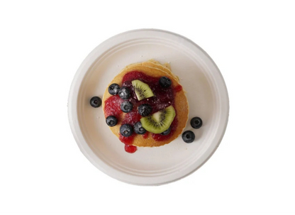 8" Round (Medium, Bagasse)