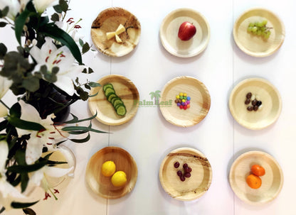 B2B: Deep Round Plates - Areca Palm Leaf Plate