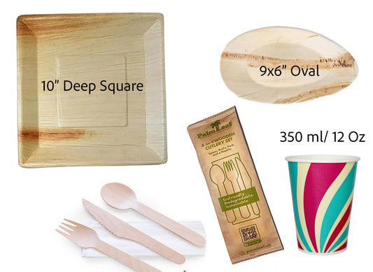 Two Course Meal (Deep Plates and Bowls / BBQ)